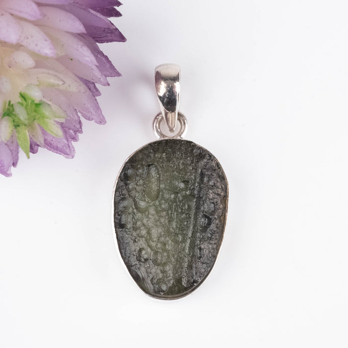 Moldavite Pendant 4.01 g 33x16mm - InnerVision Crystals