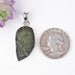 Moldavite Pendant 4.43 g 40x15mm - InnerVision Crystals