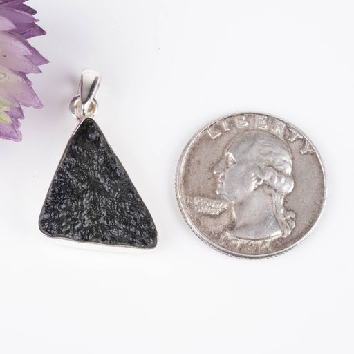 Moldavite Pendant 4.48 g 32x19mm - InnerVision Crystals