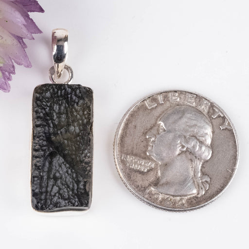 Moldavite Pendant 4.55 g 36x12mm - InnerVision Crystals