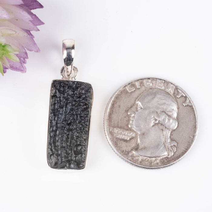 Moldavite Pendant 4.56 g 34x11mm - InnerVision Crystals