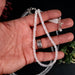 Moonstone Bead Necklace .925 Adjustable - InnerVision Crystals