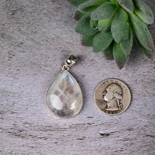 Moonstone Pendant 12.97 g 43x24mm - InnerVision Crystals