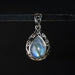 Moonstone Pendant 3.91 g 30x16mm - InnerVision Crystals