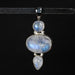 Moonstone Pendant 7.83 g 45x19mm - InnerVision Crystals