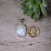 Moonstone Pendant 8.94 g 40x20mm - InnerVision Crystals