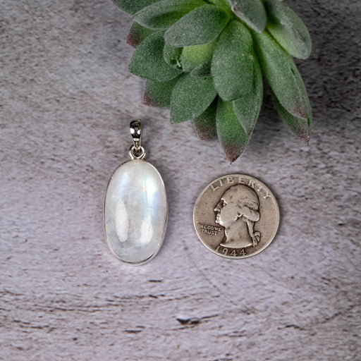 Moonstone Pendant 9.67 g 42x18mm - InnerVision Crystals