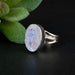 Moonstone Ring 17x11mm Size 8 - InnerVision Crystals