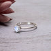 Moonstone Ring 5mm Size 7 - InnerVision Crystals