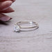 Moonstone Ring 5mm Size 9 - InnerVision Crystals