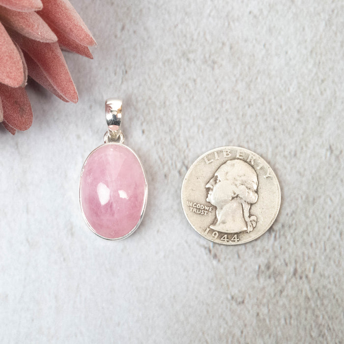 Morganite Pendant 10.21 g 34x16mm - InnerVision Crystals