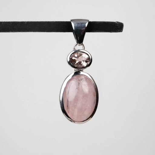 Morganite Pendant 7.09 g 38x14mm - InnerVision Crystals