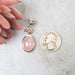 Morganite Pendant 7.09 g 38x14mm - InnerVision Crystals