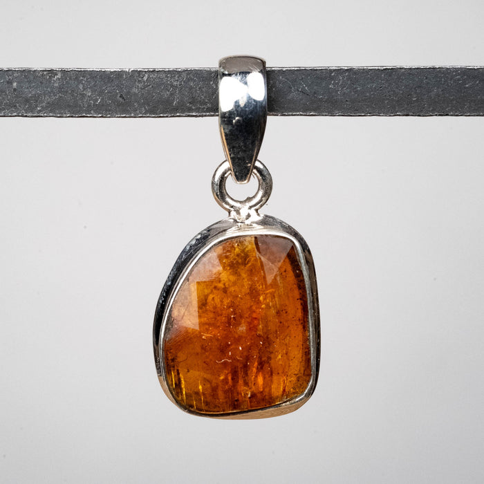 Orange Kyanite Pendant 3.60 g 30x14mm - InnerVision Crystals