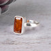 Orange Kyanite Ring 11x6mm Size 8 - InnerVision Crystals