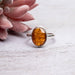 Orange Kyanite Ring 12x8mm Size 6 - InnerVision Crystals