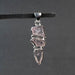 Raw Morganite Pendant 5.84 g 43x13mm - InnerVision Crystals