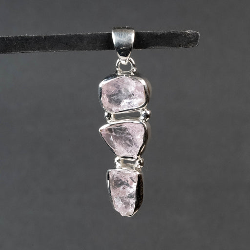 Raw Morganite Pendant 5.97 g 45x13mm - InnerVision Crystals