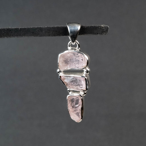 Raw Morganite Pendant 6.13 g 41x14mm - InnerVision Crystals