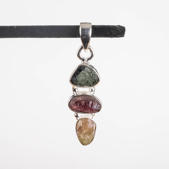 Raw Tourmaline Pendant 4.39 g 40x11mm - InnerVision Crystals