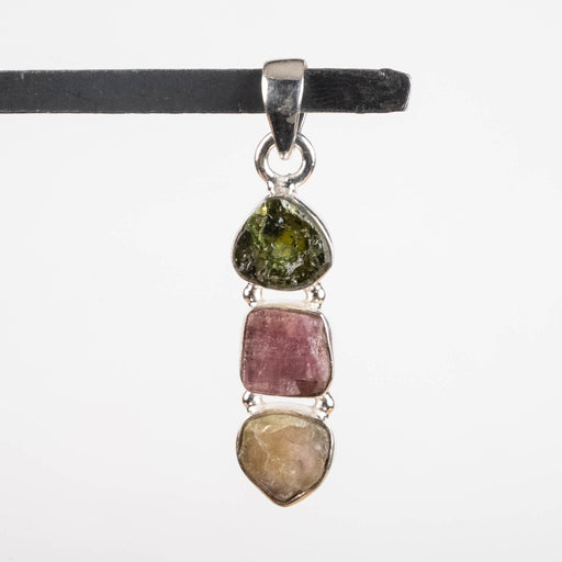 Raw Tourmaline Pendant 4.83 g 41x9mm - InnerVision Crystals