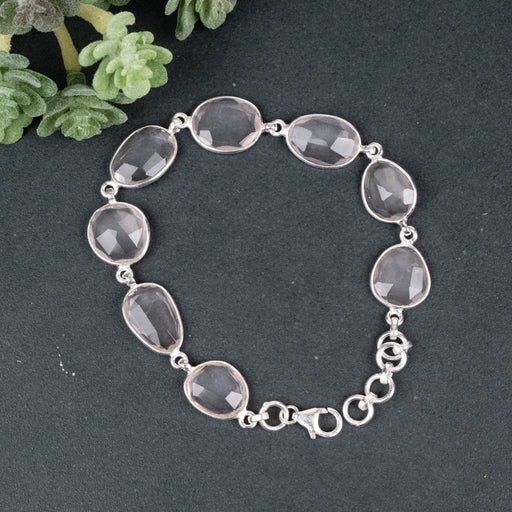 Rose Quartz Bracelet Adjustable .925 - InnerVision Crystals