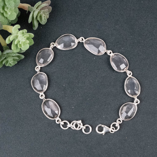 Rose Quartz Bracelet Adjustable .925 - InnerVision Crystals