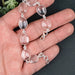 Rose Quartz Bracelet Adjustable .925 - InnerVision Crystals