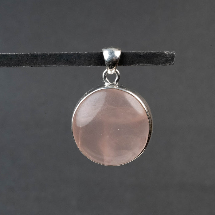 Rose Quartz Pendant 10 g 35x23mm - InnerVision Crystals