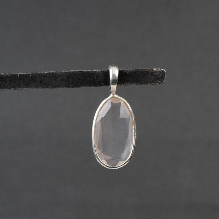 Rose Quartz Pendant 1.57 g 26x11mm - InnerVision Crystals