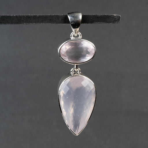 Rose Quartz Pendant 16.04 g 54x17mm - InnerVision Crystals