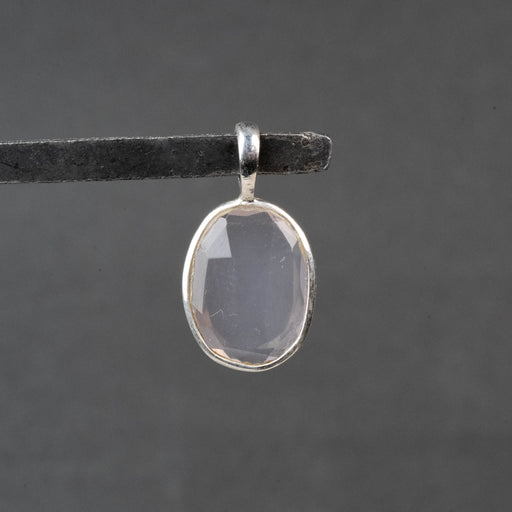 Rose Quartz Pendant 1.74 g 24x13mm - InnerVision Crystals