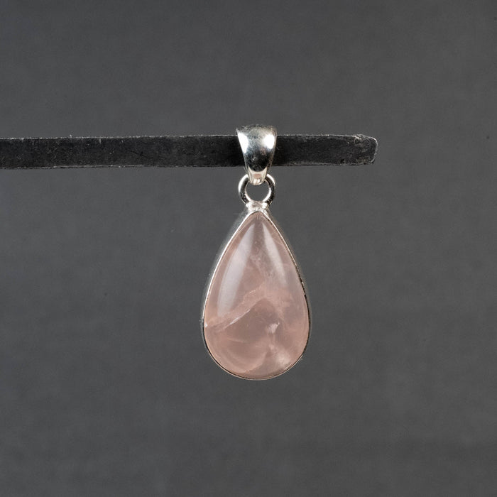 Rose Quartz Pendant 6.37 g 35x15mm - InnerVision Crystals