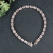 Rose Quartz Tennis Bracelet .925 - InnerVision Crystals