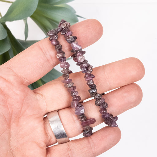 Ruby Chip Bracelet - InnerVision Crystals