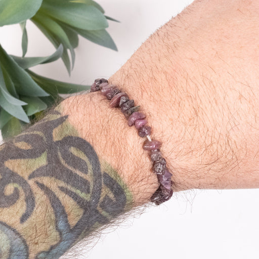 Ruby Chip Bracelet - InnerVision Crystals