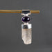 Scapolite and Amethyst Pendant 3.61 g 32x9mm - InnerVision Crystals