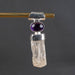 Scapolite and Amethyst Pendant 4.34 g 35x10mm - InnerVision Crystals