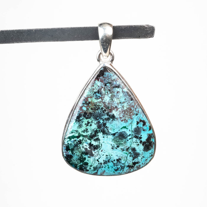 Shattuckite Pendant 11.45 g 48x29mm - InnerVision Crystals