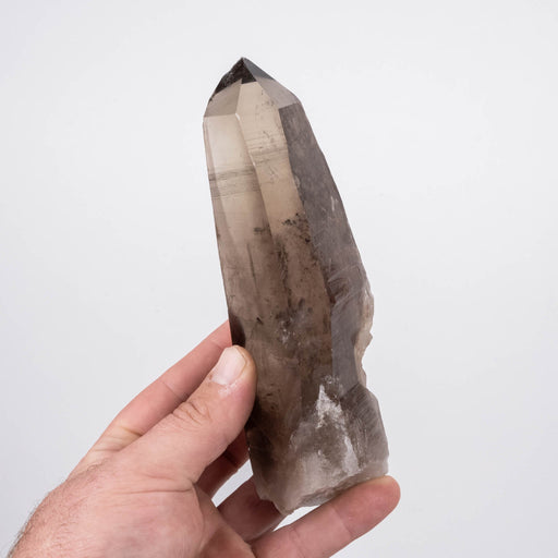 Smoky Lemurian Seed Crystal 528 g 163x53mm - InnerVision Crystals