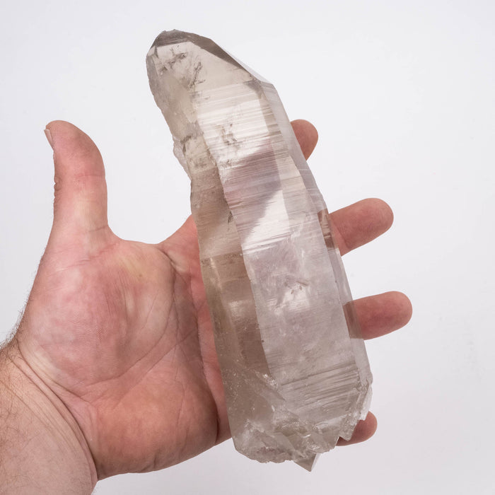 Smoky Lemurian Seed Crystal 868 g 197x62mm DT - InnerVision Crystals