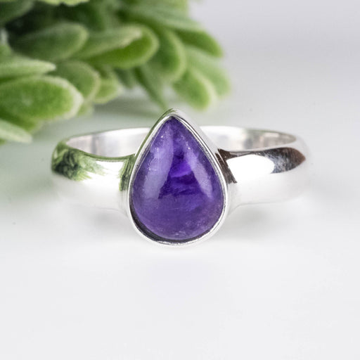 Sugilite Ring 10x8mm Size 9.25 - InnerVision Crystals