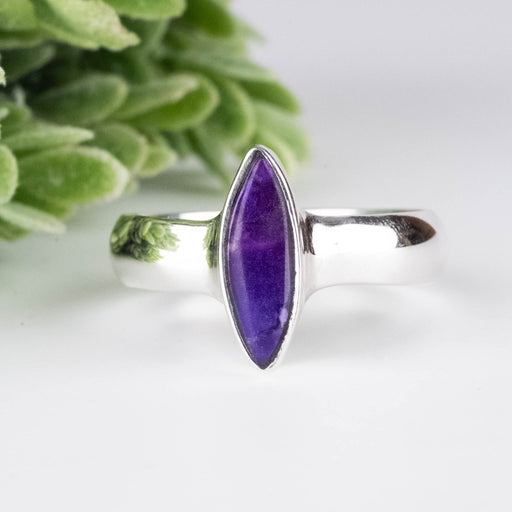 Sugilite Ring 13x4mm - InnerVision Crystals