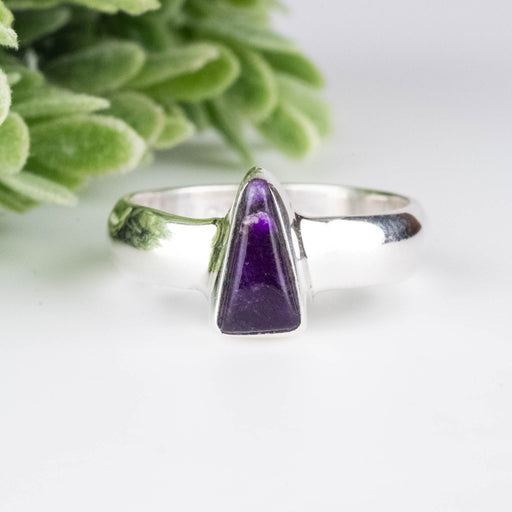 Sugilite Ring 9x5mm Size 7.5 - InnerVision Crystals