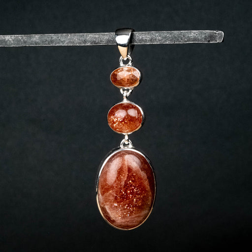 Sunstone Pendant 13.95 g 67x20mm - InnerVision Crystals