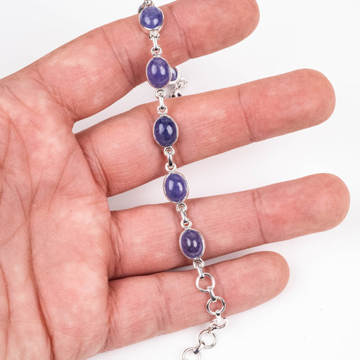 Tanzanite Adustable Bracelet .925 - InnerVision Crystals