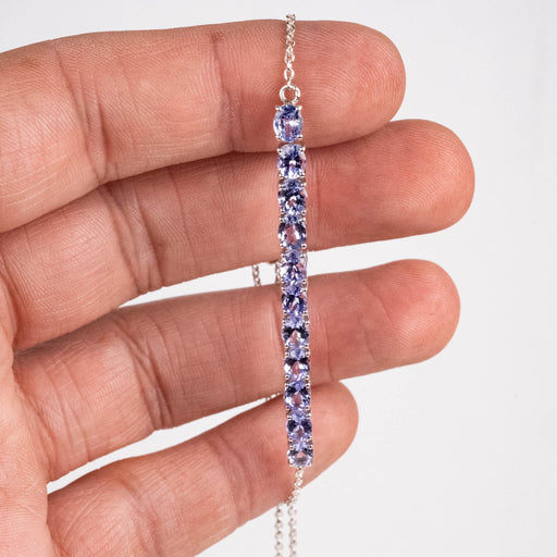 Tanzanite Bracelet .925 Adjustable - InnerVision Crystals