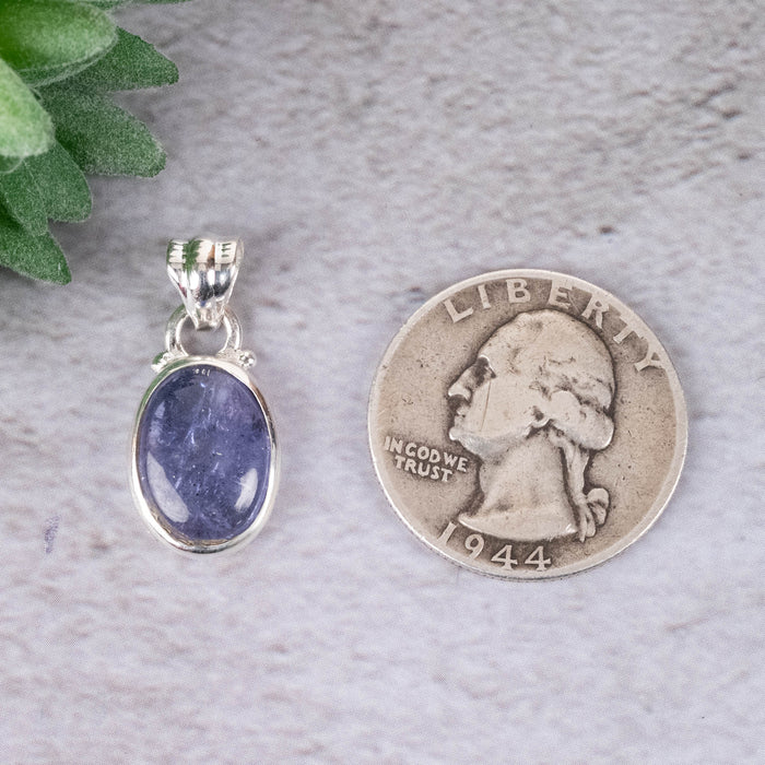 Tanzanite Pendant 2.95 g 25x11mm - InnerVision Crystals