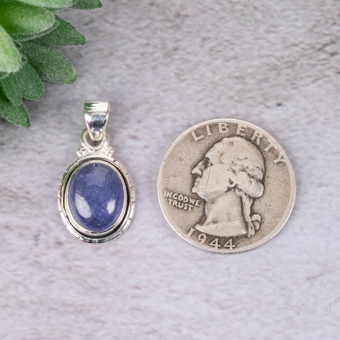 Tanzanite Pendant 2.99 g 25x13mm - InnerVision Crystals