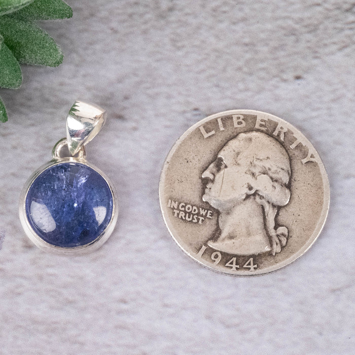 Tanzanite Pendant 3.11 g 23x14mm - InnerVision Crystals